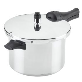 6-Quart Aluminum Stovetop Pressure Cooker, 15 P